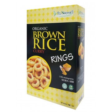 Organic Brown Rice Rings Curry