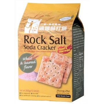 Wheat & Seaweed Rock Salt Soda Crackers