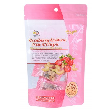 Cranberry and Cashew Nuts Crisps