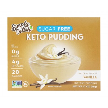 Keto Pudding Powder ( Vanilla Flavor )