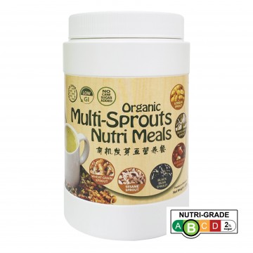 Organic Multi-Sprouts Nutri Meals (bottle)